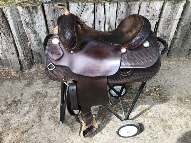 Diamond C westernsattel, Diamond C Westernsattel Reining , Sebastian klemmt , Western Saddle, Dinslaken , Image 2