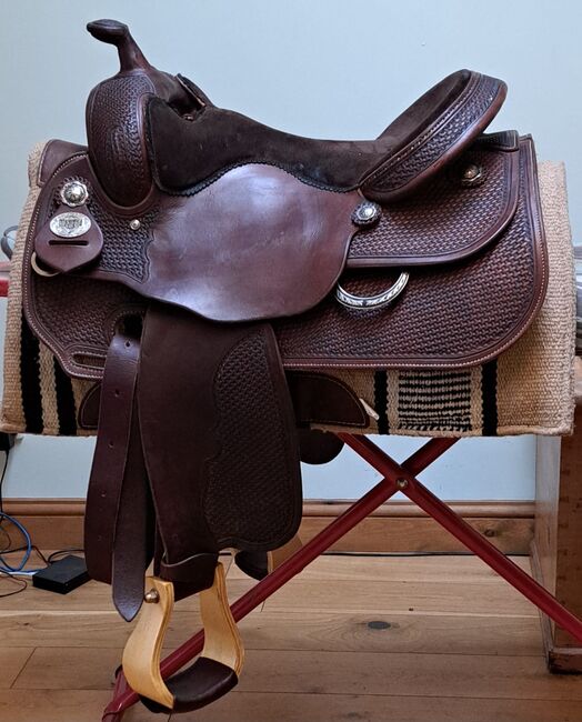 DiamondC ARR Special Premium horse Saddle used for ARR riding (Klaus Schoneich), Diamond saddlery inc, Rhianna Green, Westernsattel, Norwich