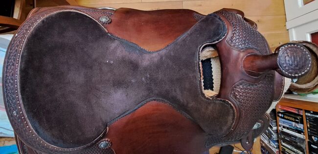 DiamondC ARR Special Premium horse Saddle used for ARR riding (Klaus Schoneich), Diamond saddlery inc, Rhianna Green, Westernsattel, Norwich, Abbildung 5