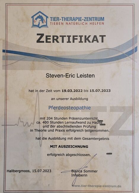 Biete Dienstleistungen an Entnahme von den Bildern, Steven Leisten, Therapie & Behandlung, Rheinberg
