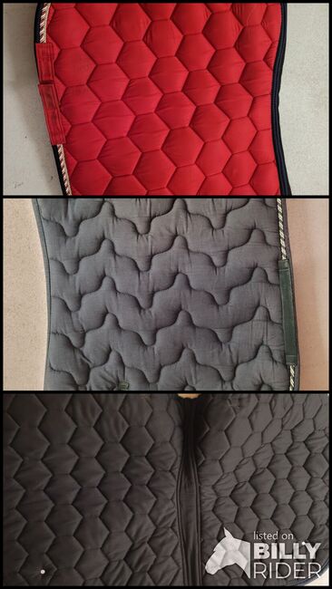 Diverse gebrauchte Schabracken, Fiona Jaquet, Dressage Pads, Courtaman, Image 4