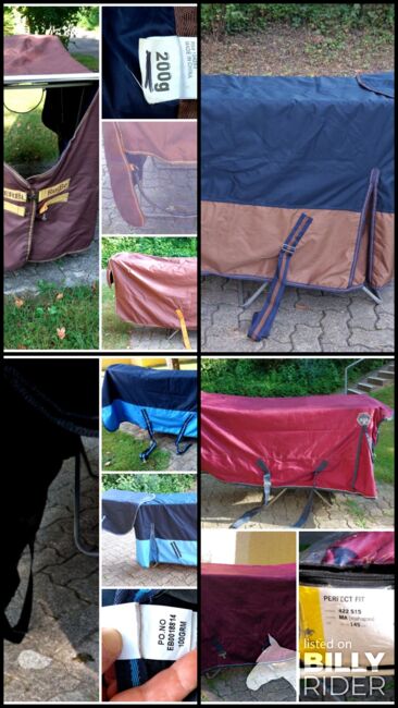 Div. Pferdedecken, Winterdecken 145cm, Charlotte Matzinger , Horse Blankets, Sheets & Coolers, Widen, Image 5