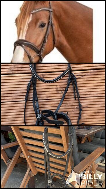 Döbert Trense Farmer III WB braun, Döbert Farmer III, Sophia Cornelsen, Bridles & Headstalls, Neudrossenfeld, Image 4