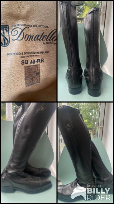 Donatello Tredstep black leather Riding Boots SQ 40-RR  RRP £279, Tredstep Donatello, vanessa favell, Riding Boots, Balham, Image 8