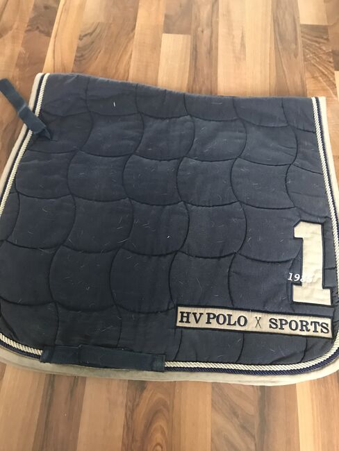 Dunkelblaue HV Polo Schabracke Dr Wb, HV Polo , Franzi , Dressage Pads, Mönchengladbach 