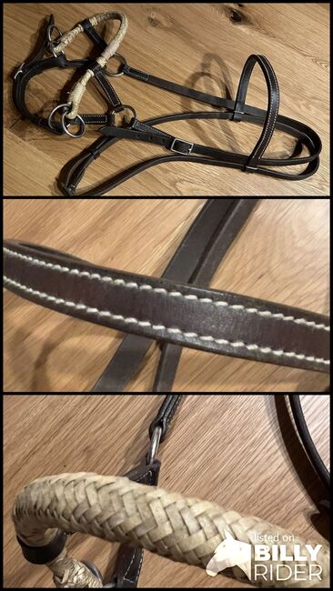 Dunkelbraunes Sidepull, Ronja Balk, Bitless Bridles, Lahr/Schwarzwald, Image 4