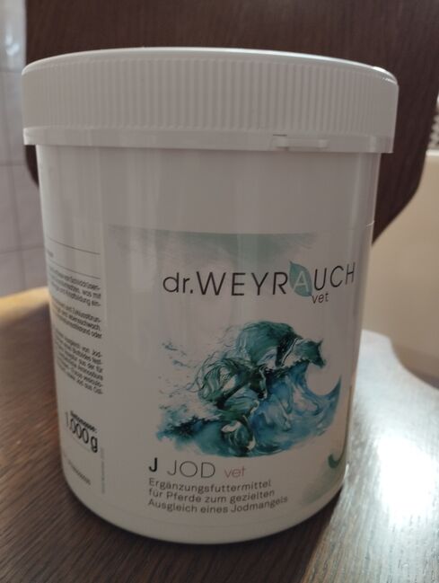 Dr. Weyrauch J Jod vet, 1 kg, neu, Dr. Weyrauch J Jod vet Jod,  Nicole Buxeder, Horse Feed & Supplements, Klosterlechfeld