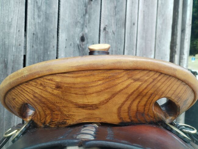Traum-Sattel von Ujo Saddlery! UNIKAT!, UJO SADDLERY  Wade Sattel , Gabi, Western Saddle, Palfen, Image 8