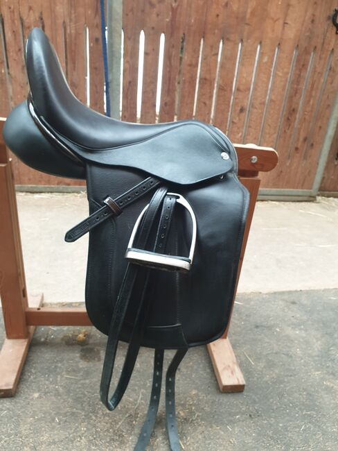 Dresch Dressursattel fast neu, Dresch, S. HARTMANN, Dressage Saddle, Teningen