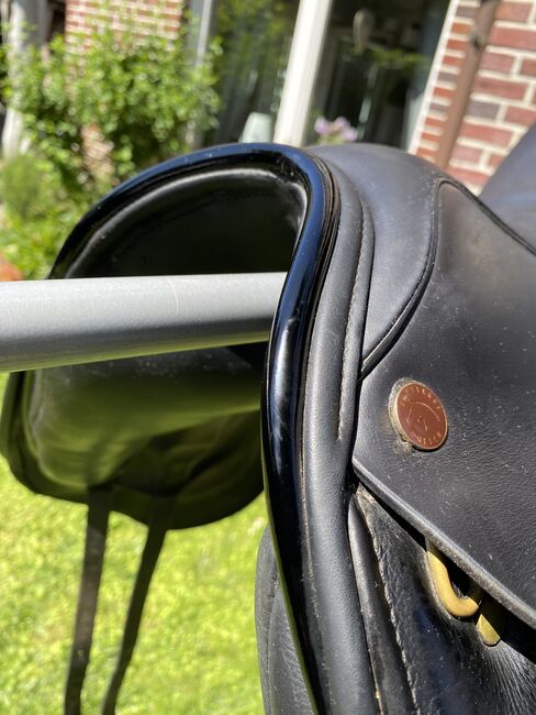 Dresch Dressursattel, Dresch Modell XT Flat Verdades Monoblatt mit Aufblattpausche, Nicole Nilges, Dressage Saddle, Kaarst, Image 4