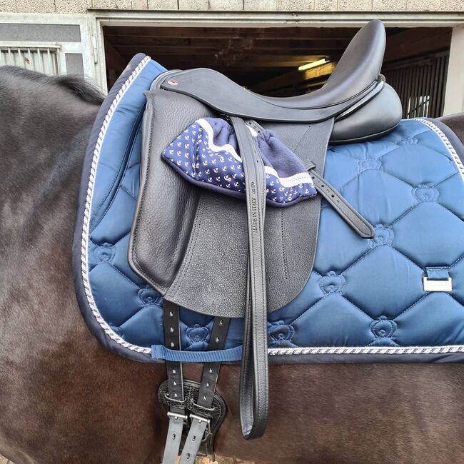 Dresch Dressursattel XT-Flat Verdales 17,5 Monoblatt, Dresch XT-Flat Verdales Monoblatt, Moni, Dressage Saddle, Bramsche