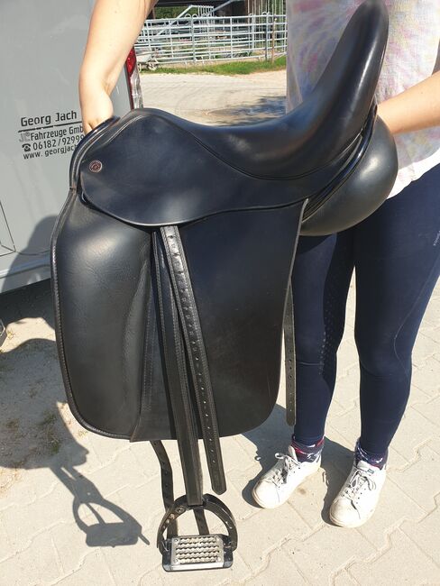 dresch  dressursattel 16,5 zoll, dresch, rebekka gros, Dressage Saddle, hattenheim