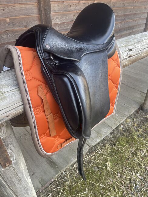 Dresch XT Flat Dressursattel 17 Dressur Sattel Monoblatt, Dresch XTF Monoblatt, SAS, Dressage Saddle, Kiefersfelden, Image 2