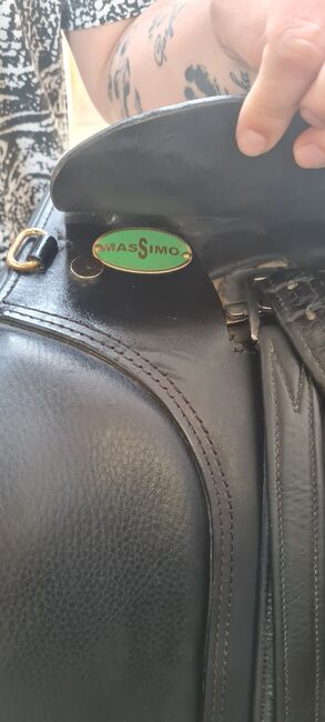 Dressursarrei Massimo II französische Kissen, Massimo Dressur II französische Kissen, Sabrina Forger , Dressage Saddle, Heinsberg, Image 4