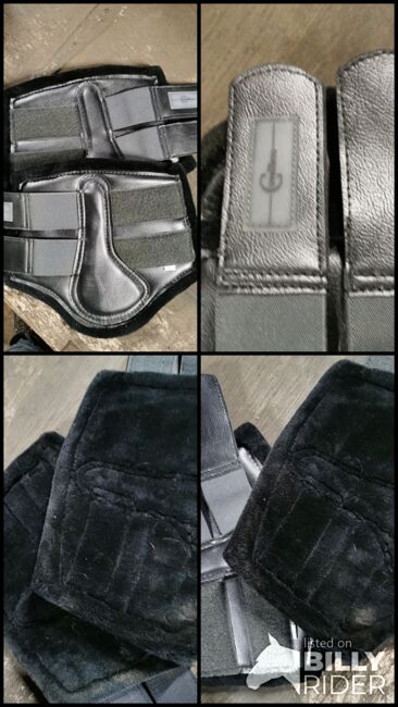 Dressurgamaschen in Silber/schwarz Größe S, Covalliero , Katja , Tendon Boots, Krefeld, Image 5
