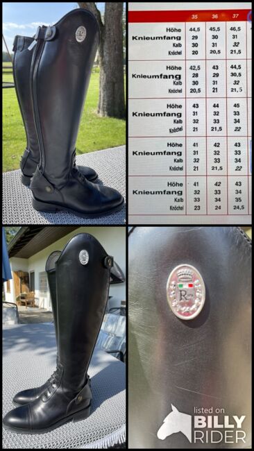 Dressur-Reitstiefel wie NEU Gr. 38, Stivali  Romitelli  Classic Combo R 1500, Kerstin, Riding Boots, Niederstetten, Image 9