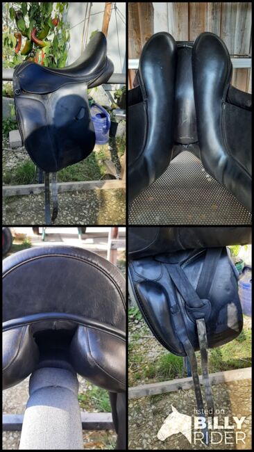 Dressursattel 17,5 breite Kammer, Maresa, Dressage Saddle, Pfullingen, Image 6