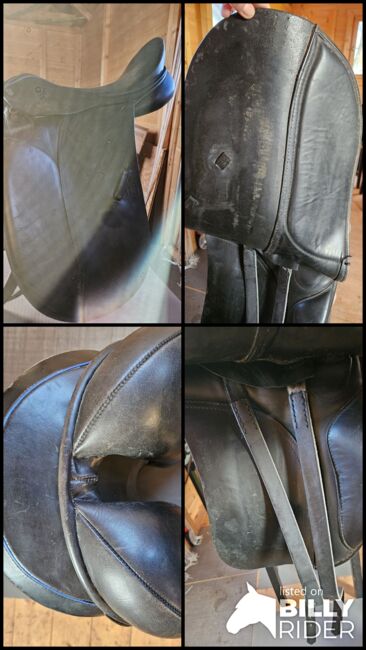 Dressur Sattel 17 Zoll, CHS, Hannah, Dressage Saddle, Biederitz, Image 11