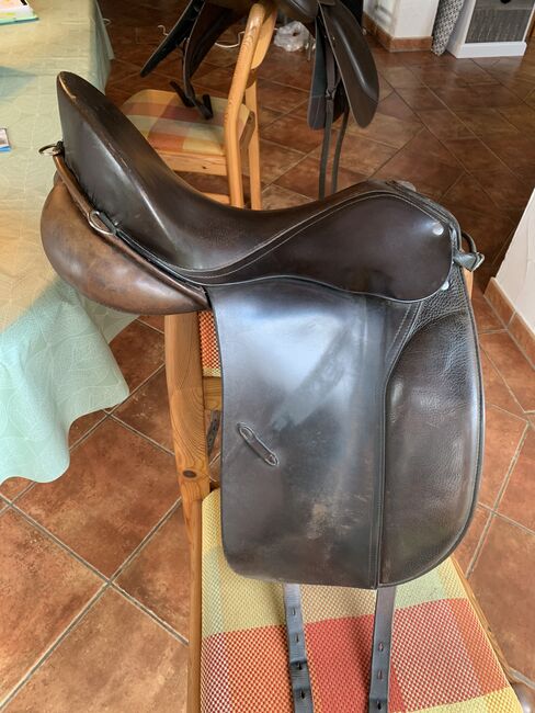 Dressursattel 17 Zoll, Otto Schumacher , Lohmann , Dressage Saddle, Blankenheim 