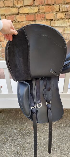 Dressursattel 17", Letek, EF, Dressage Saddle, Alzey, Image 3