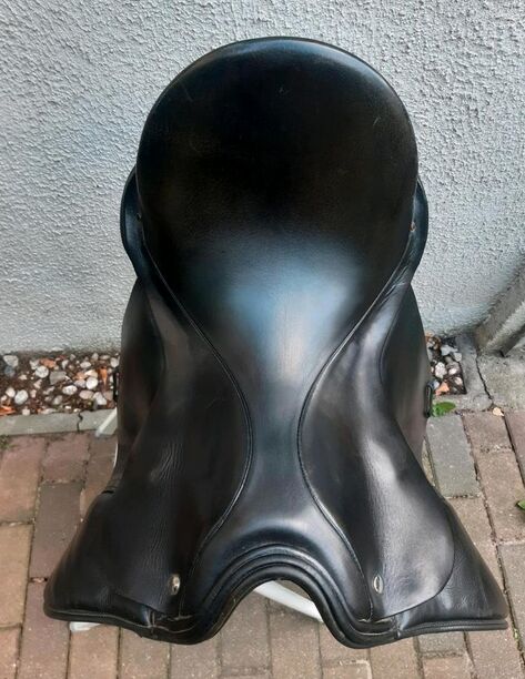 Dressursattel Albion SLK 17 HH W mit Klettpauschen, Albion SLK, Reinschke, Dressage Saddle, Berlin, Image 11