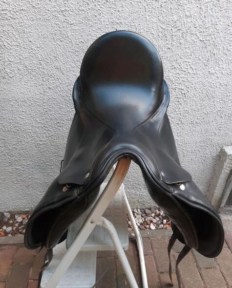 Dressursattel Albion SLK 17 HH W mit Klettpauschen, Albion SLK, Reinschke, Dressage Saddle, Berlin, Image 12