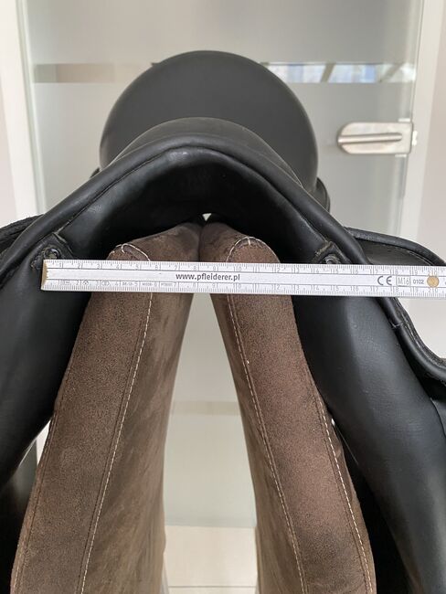 Dressursattel ARR / Schöneich / Stübben, schwarz, 17 Zoll mit Sattelschoner, Stübben in Zusammenarbeit mit Familie Schöneich (ARR) und dem Sattler Christoph Hubertus, J.R., Dressage Saddle, Bedburg-Hau , Image 9