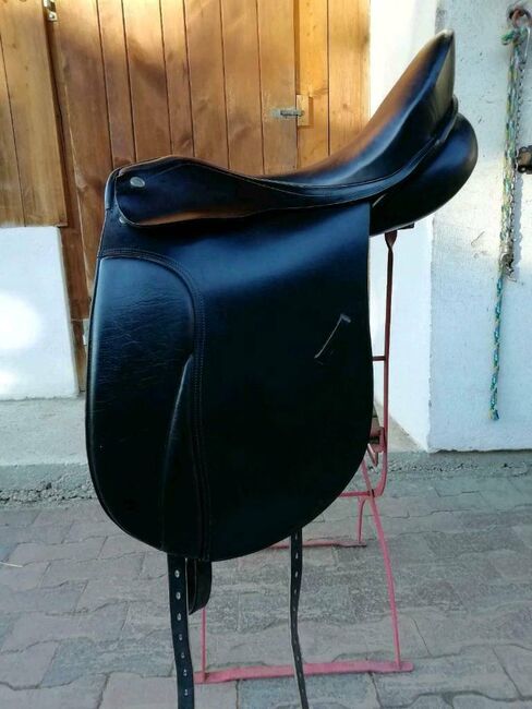 Dressursattel neuwertig, Meteor München Grand Tour, Anneliese Feil, Dressage Saddle, Übersee