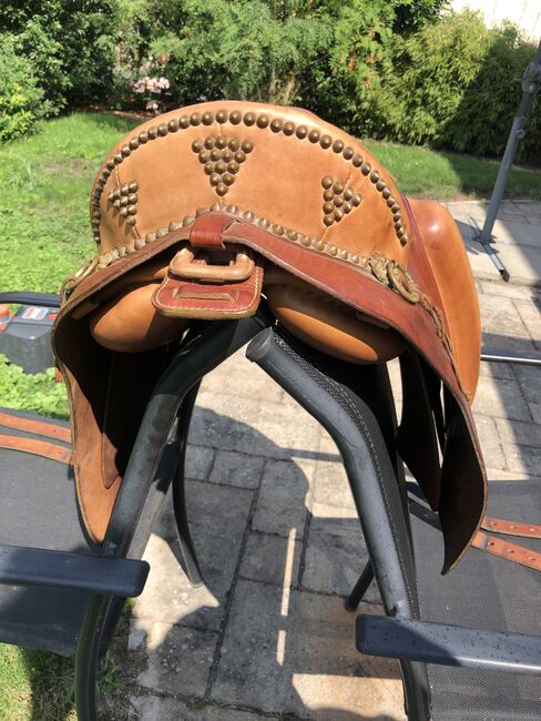 Dressursattel, Barocksattel Zaldi Lusitanus, KW32, Sitzgröße 16'', Zaldi Lusitanus, Esther Breuning, Dressage Saddle, Ober-Ramstadt, Image 11