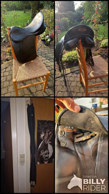 Dressursattel der Marke Stübben Maestoso de luxe in 17 zoll + Zubehör, Stübben  Maestoso de luxe , Elisabeth , Dressage Saddle, Drensteinfurt , Image 14