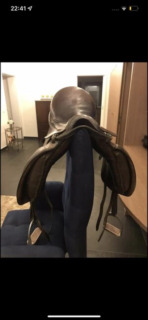 Dressursattel braun, Westphal -, Lili Theis, Dressage Saddle, Mannheim