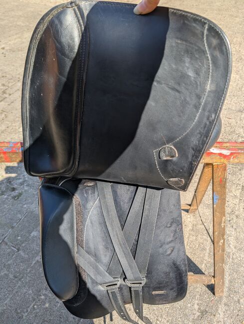 Dressursattel Butterfly Uta Gräf 18" Tiefsitzer schwarz, Butterfly  Uta Gräf , Maren , Dressage Saddle, Garrel, Image 7
