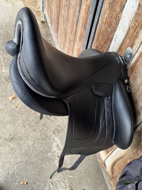 Dressursattel Devoucoux Makila Harmonie S44 18 Zoll, Devoucoux  Makila Harmonie S , Anna, Dressage Saddle, Herschbach, Image 3
