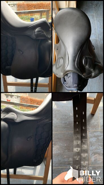 Dressursattel Erreplus neuwertig aufgesetzte Pausche, Erreplus , Lili Schulte , Dressage Saddle, Ibbenbüren , Image 5