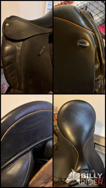 Dressage saddle, Euro rider  Luxor Flexible points , Marcy DeLayne Brown, Dressage Saddle, Cumberland, Image 9