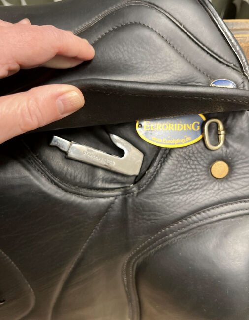 Dressursattel Euroriding Amethyst 18“, Euroriding Amethyst , B. Heuer, Dressage Saddle, Coesfeld, Image 8