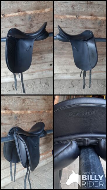 Dressursattel Euroriding Diamant 17,5 Klettpauschen, Euroriding  Diamant , Maresa, Dressage Saddle, Pfullingen, Image 6