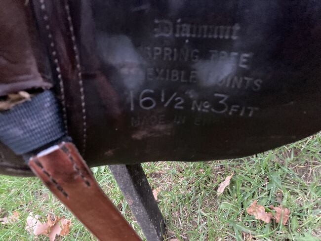 Dressursattel euroriding diamant, Euroriding Diamant roter Punkt , Ute Broemmel, Dressage Saddle, Reken, Image 3