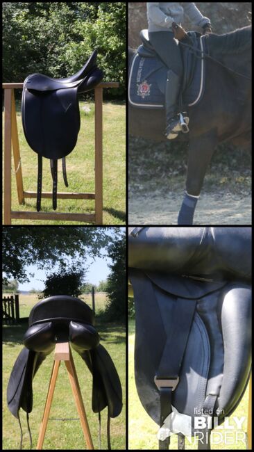 Dressursattel Euroriding Diamant, Euroriding Diamant Spring Tree, Flexibel Points, Marlena Knöllner, Dressage Saddle, Detmold, Image 5