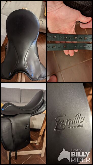 Dressursattel Euroriding Emilio by Prestige, Euroriding  Emilio, Veronika Seliger , Dressage Saddle, Wilhelmsthal , Image 6