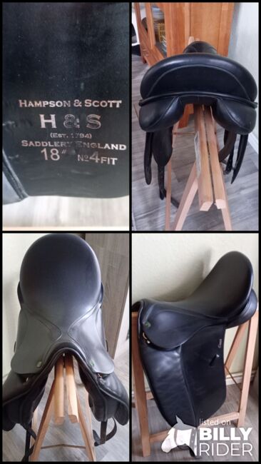 Dressursattel zu verkaufen, Hampson & Scott , Stefanie von Ohr , Dressage Saddle, Eutin , Image 5