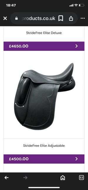 Dressage Saddle for sale, Peter Horobin  Stride free elite adjustable , Lindsey peterson, Dressursattel, Northampton, Abbildung 9