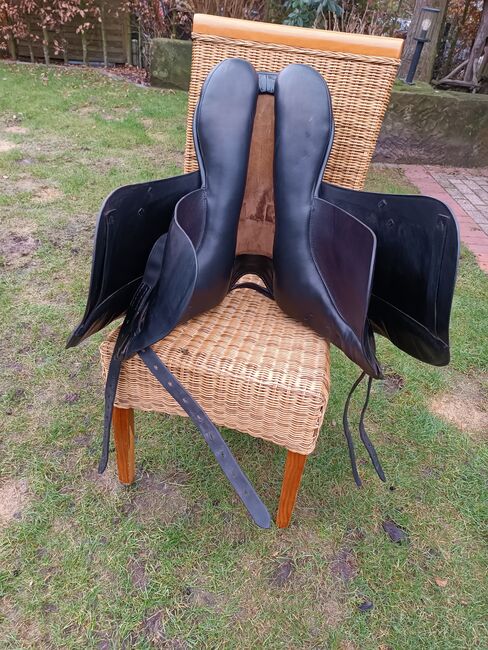 Dressursattel von Prestige 18 Zoll - Gebraucht, Prestige  Olympia, Tanja, Dressage Saddle, Ochtrup, Image 6