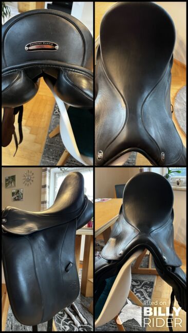 Dressursattel Hennig, Sattlerei Hennig Dressursattel tiefer Sitz , Sina Fersch , Dressage Saddle, Berching, Image 5