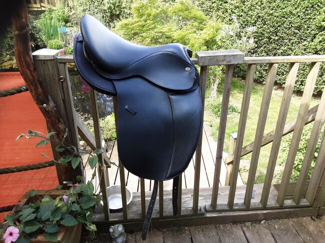 Dressursattel Hidalgo Venice,Lederbaum kurze,breite Pferde, Fa.Hidalgo  Dressursattel Venice 2, V. Grieger -Weber, Dressage Saddle, Merchweiler