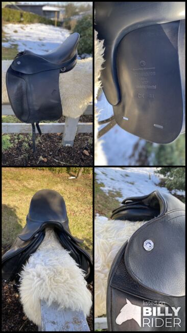 Dressursattel Islandsattel Felsenhof, Butterfly  dt-saddlery Germany 150403/06 18D-HTF Island Felsenhof DK 21, Lara Spreemann, Dressage Saddle, RADEVORMWALD, Image 8