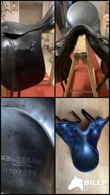 Dressursattel Kiefer 17 Zoll, Kieffer, S. Glatt, Dressage Saddle, Lottstetten , Image 10