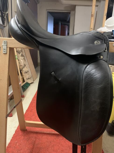 Dressursattel Kiefer 17 Zoll, Kieffer, S. Glatt, Dressage Saddle, Lottstetten , Image 9