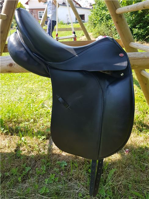 Dressursattel, Lemetex  Bernina, Sabine Meyer, Dressage Saddle, Ausacker, Image 4