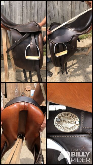 Dressursattel Max Benz, Max Benz, München, Ruth Achermann, Dressage Saddle, Allenwinden, Image 6